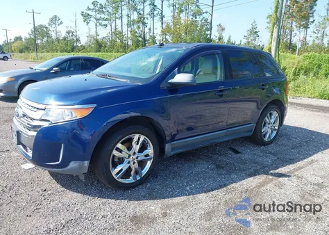 2012 Ford Edge Sel из США, поврежденный, VIN 2FMDK3J98CBA78003